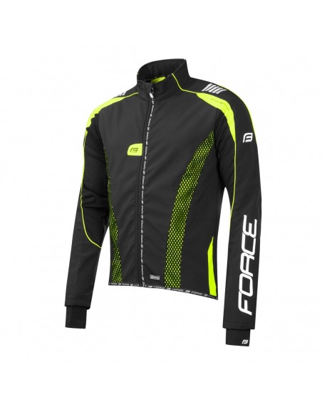 Force X72 Pro softshell jacket black/fluo