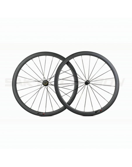 Novatec Carbon Clincher Wheelset - 38mm