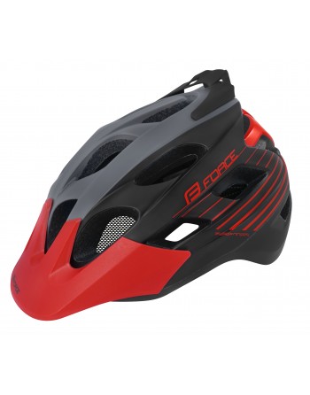 Force Raptor MTB Helmet - Grey/Red