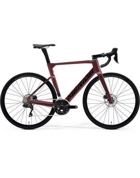 Merida Reacto 6000 Di2 2024 - Burgundy/Black